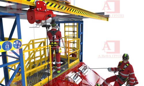 Учебно-тренировочные полигоны (комплексы) / 1 Серия УТП "АЛЬПИНИСТ" (БАЗОВЫЕ) Альпинист-01-03-4